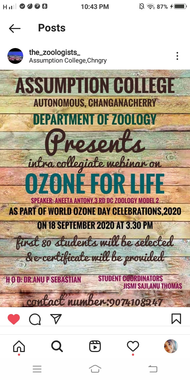 Observance of Ozone Day